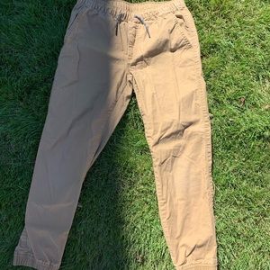 Khaki GAP joggers